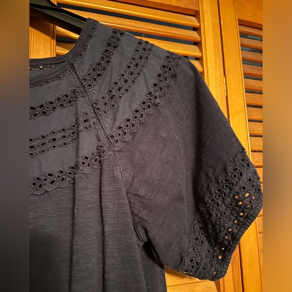 Talbots navy blue dress - Picture 3 of 6